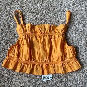NWT H&M Divided Crop Tank